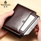 Regalo de cumpleaños para el novio esposo Manbang 2020 NUEVA Billetera para hombres Licencia de conducir vertical de cuero corto vertical VERTICAL CARDE VERTICA CARD Multi-Funcion