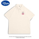 
Disney girls' cotton short-sleeved t-shirt polo shirt printed summer clothing medium-sized children's little girl base shirt children's fashionable top gray #1105 140cm suitable for 130-140cm 8-9 years old