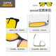 Gasos a prueba de radiación PTK Juegos de oficina Gamias planas de telefonía móvil gafas de cuadro grande Gafas de luz anti-Blue hombres T01 Matte Black + Transparent White