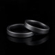 BJYL ceramic ring men's high-end closed frosted index finger ring trendy self-discipline ring women's tail ring gift default number nine, please note the size when placing an order