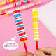 Coolle Ding Ding Children's Magic Sticks juguetes retráctiles de barra retráctil regalos tradicionales de kindergarten regalos de premio para niños post-8090 modelo medio [130 cm de omisión de largo] [10 paquetes]