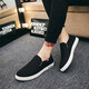 Zapatos de lona de siglo rojo y verde zapatos de trabajo suave y transpirable para hombres zapatos blancos de moda y versátiles zapatos perezosos zapatos casuales f08 blanco 42