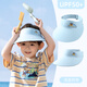 
Wangwang team made great contributions to children's space baseball cap sun protection boys and girls baseball hats baby sun hat light pink