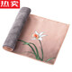 CLCEY German imported quality Kung Fu tea towel tea cloth thickened water-absorbing color painting Zen high-end tea set towel tablecloth tea gray plain tea towel 3519