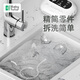 Baby futur电动吸鼻器 新生婴幼儿童宝宝 干湿鼻涕鼻屎清洁洗鼻器 9档分体式 月光白（一年只换不修）1支盐水