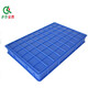 Qilu Anran Plastic turnover box Logistics box Assembly line storage box Food tray Part box Square tray Glue box Plastic basket Glue basket Breeding tray Square tray Blue No. 5 450*295*55mm