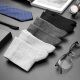 Langsha socks men's pure cotton antibacterial mid-calf men's socks cotton sweat-absorbent and breathable men's business casual cotton socks gift box 6 pairs