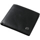 Jinlilai [Top Layer Cowhide] Portefeuille pour les affaires pour hommes Modèle Black Business Gift Horizontal Silver Sac 99p2-Black