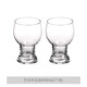 Kawashimaya beer cup high-end glass home Internet celebrity creative large-capacity crystal craft beer special stemware Bavarian style 450ml (2 pieces)