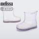 Melissa (Melissa) 23 Jahre Kinderstiefel lässig und modische wasserdichte Regenstiefel 33869