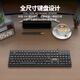 SAMA K130 Wired USB Keyboard Black Business Office Keyboard Laptop Desktop Computer Keyboard Plug and Play Waterproof and Splash Resistant Classic Feel Quiet