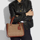COACH蔻驰手袋 Tyler Carryall 28 系列女士经典老花时尚手提单肩包托特包 经典老花C3889