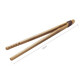 Fantaoge natural bamboo tea clip, thickened stainless steel tea clip, bamboo tea clip, cup washing clip, iron tweezers, tea clip, kung fu tea set accessories, tea ceremony accessories, bamboo straight tea clip