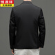 Hengyuanxiang (HYX) Spring New Business Suit Men's Thin Casual Suit Drooping Sexy Small Suit Middle-aged Men's Jacket Spring and Autumn Khaki 3XL 190