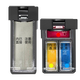 语填适用惠普47墨盒 hp 4828打印机墨盒 4825 4826 4877 4829 4800墨盒 【透明版-可加墨】黑色-1300页