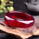 Fat Donglai's same style beeswax bracelet Baltic Sea natural blood amber red amber women's gift wine red bracelet chicken blood amber bracelet width 22MM inner diameter 62MM