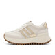 Серия Belle Runway Series Forrest Gump Shoes Женская торговая торговля такого же спорта и повседневной обуви 3E829CM4 Абрикосовый цвет 34 (220 мм)