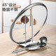 CCKO pot lid rack countertop pot lid rack spatula kitchen storage rack drain storage artifact stainless steel multi-functional pot lid rack