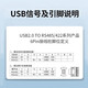 Z-TEK 力特工业级USB转RS422/RS485通用串口线USB to 485/422转接线9针 通讯模块配端子台FTDI芯片 【 5米 ZE724】  FT232芯片