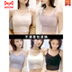 MiiOW Lace Camisole Female Beauty Back Wrapped Bottoming Top with Anti-exposure Tube Bra Underwear Summer Internet Celebrities Comfortable Black One Size (80Jin Jin is equal to 0.5kg -115Jin Jin is equal to 0.5kg)