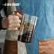 MHW-3BOMBER bomber coffee pot glass sharing pot with graduated drip filter hand brewing utensil 360ml [precise flow control] glass sharing pot - 360ml