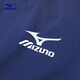 Mizuno (MIZUNO) outdoor skin jacket for men in summer, breathable and lightweight ice silk fishing hiking jacket for men, gray/dark blue L