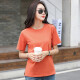 DGPZ短袖新品t恤女宽松上衣服韩范半袖丅恤上衣XX601 紫色X719款 L （宽松款130-145斤）