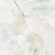 Tongtai Baby Single Back Spring and Summer Pajamas Pajamas Gasza delgada de manga corta Cojín de patada integrada Cojín Universal All Seasons Green (4 Mangas removibles del frente) 73 cm (altura recomendada 75-90 cm)