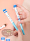 
Stone-spotted cartoon cute and cute hungry meow thin pen tip without splashing ink pen DS757 elementary school student ink bag pen Oreo single (+4 ink bag) hungry 0.5mm official standard dark tip