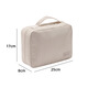 Ke Liang Huizi travel toiletry bag large capacity portable multi-purpose cosmetic bag water-repellent can hang storage bag large beige