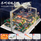 Zhiai Falcon Blocals Blocys Building Chinese Building Adulte Micro-grain Assembly Blocs Blocs Toy Ornaments Modèle Potala Palais 3884 PARTICULES + acrylique +