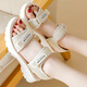 anta kids ant pedal girls shoes children's sandals daddy 2025 summer medium and big children girls sports beach shoes protection Mi Zi 38