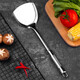 Spatule maxcook spatule spatule ensemble en acier inoxydable épaissis de sauté spatule grande cuillère 2 pièces McCU6200