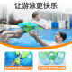 Swimbobo Baby Schwimmring Liege Ring Kinder Schwimmring mit Anti-Schleudertasche-Pocket-Achselhalter Ring B1027L