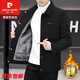 Pierre Cardin jacket men's 2025 autumn and winter new style light mature style business casual men's youth jacket plus velvet and thickening black (plus velvet and thickening) Thousands of people placed orders 4XL 175-190Jin Jin is equal to 0.5 kg