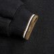Bailando con la chaqueta lobo de lobo de moda para hombres de moda para hombres contrastante chaqueta bordada bordada collar de béisbol 001 Estilo masico negro 175