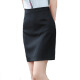 Chu Shen Short Skirt Women's 2020 Summer Business Sales Professional Skirt Simple Slim Fit Hip Skirt SWQZ203222 Black L