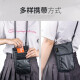 SEATOSUMMIT anti-theft multifunctional wallet ID bag neck hanging card bag ticket holder waterproof storage bag black/grey-not anti-RF