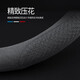 Peugeot steering wheel cover 22 new 408 508L 308 e2008 4008 5008 408X genuine leather handle cover Peugeot + genuine leather black + [black] parallel up and down