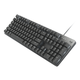 罗技（Logitech） K845 机械键盘有线游戏电竞电脑办公全尺寸发光 104键 吃鸡 英雄联盟键盘鼠标键盘套装 K845茶轴