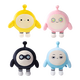 
Toys City R Animal Doll Pushing Doll Peripheral Pendant Keychain Children's Plush Toys Birthday New Year Gift Boys and Girls Plush Doll-Yellow Egg [Height 45cm]15695