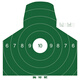 Double-person Target paper Chest ring target (with ring) 50*50cm 100 sheets