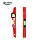 KAPRO 724 solid level aluminum alloy die casting 25cm small anti-fall mini small level 724-25cm solid (non-magnetic)
