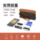 Crocodile shirt fashion women's clutch bag simple long coin purse women's bag birthday gift V2221-34 brown/camel