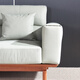 
Guangming Furniture Solid Wood Sofa Modern Simple Soft Bag Sofa Living Room Elm Wood Sofa 3894 Single seat