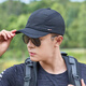 Yiqishuo Hat à séchage rapide Men de protection solaire Mesh Mesh respirant d'âge moyen et de soleil âgé du chapeau de soleil à la mode.