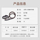Mastiff Shaobao dog leash, traction rope, dog leash, large and medium-sized dog walking leash, golden retriever collar, pet dog outing supplies, black M size, recommended 30-50 Jin Jin is equal to 0.5 kg