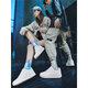Sitio web oficial zapatos para hombres Fuerza Aérea. No. 1 AJ JUNTA MARCHA RETRO RETRO E INVIERNO Pequeños zapatos blancos AF1 Bajo Top Pure White Sports y ocio 1699 Pure White Drug Set 37 37