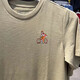 
Adidas NEO short-sleeved T-shirt for men and women's summer couples sportswear loose breathable round neck half-sleeved shirt casual top HC9742 light brown 2XL