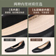 Lu Shinan 2025 new women's shoes genuine leather work shoes for women without fatigue for a long time, soft-soled pointed toe black leather shoes flat-soled comfortable single shoes black flat-soled 557-681Q (1.7cm) 34